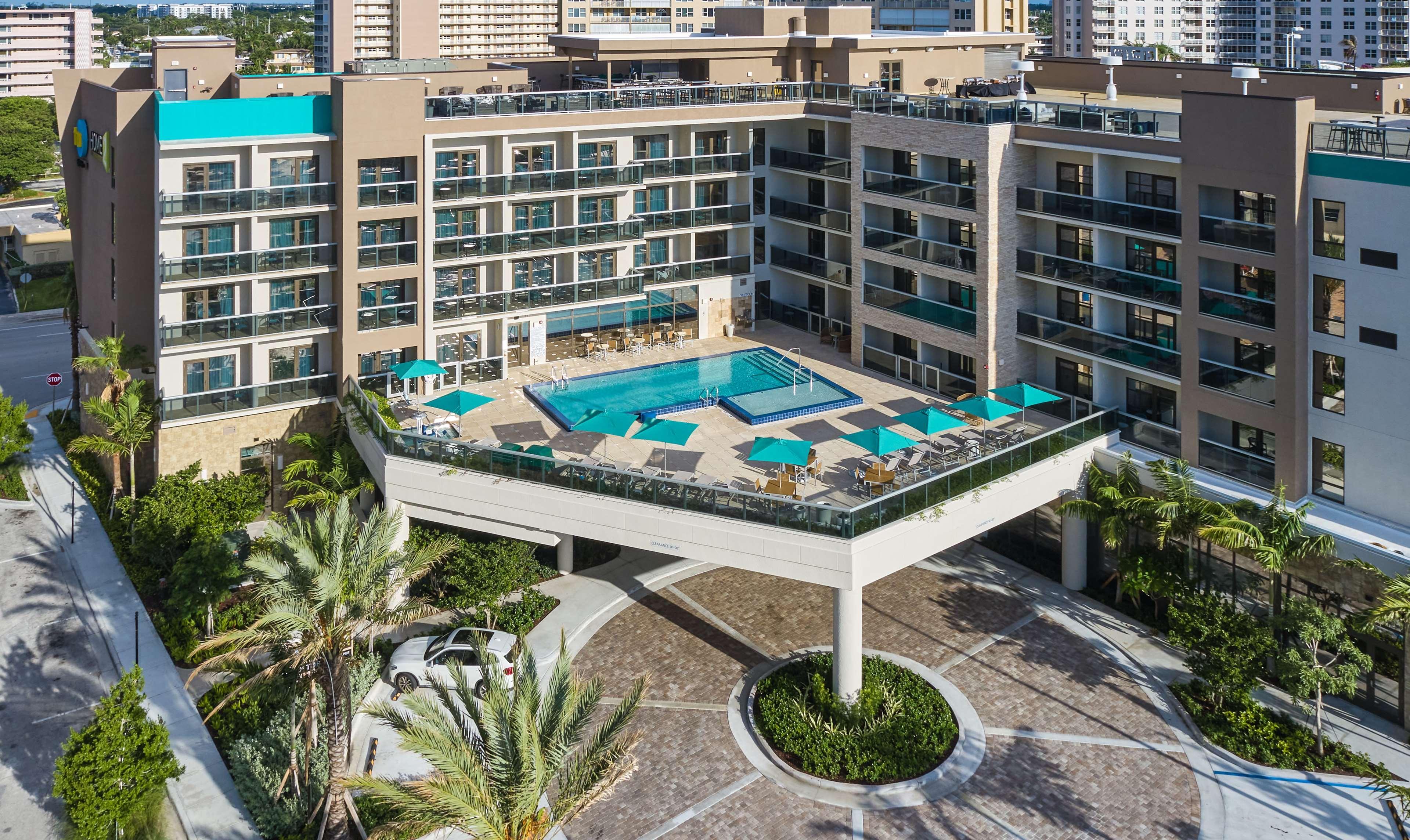 Home2 Suites By Hilton Pompano Beach Pier, Fl Eksteriør billede